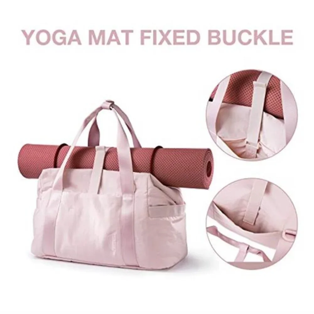 Gym Bag for Women Travel Duffel Bag Weekender Carry On Tote Workout Dance Bag